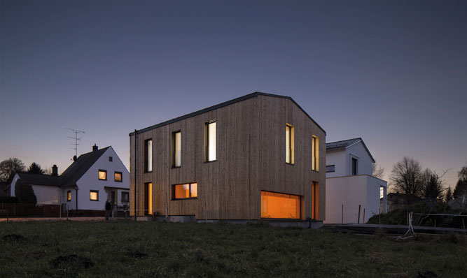 ArchitekturpreisDachau 2017 Neubau Privathaus in Holzbauweise Rückert